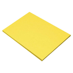 Pacon 3D Riverside Construction Paper, Yellow, 12" x 18", 50 Sheets