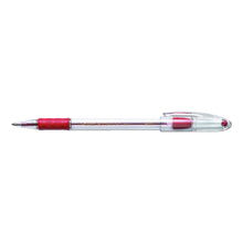 Load image into Gallery viewer, Pentel RSVP 1.0mm Medium Line Red Ink Pens - Box of 12 Pens (BK91-B)