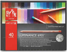 Load image into Gallery viewer, Caran D'ache Luminance Colored Pencil Set of 40 (6901.740)
