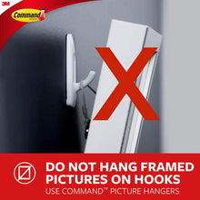 Load image into Gallery viewer, Command Large Utility Hook, White, 3-Hooks, 6-Strips (17003-3ES)