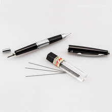 Load image into Gallery viewer, Pentel 0.5mm Sharp Kerry Mechanical Pencil Black Barrel with Cap and Case (P1035A)