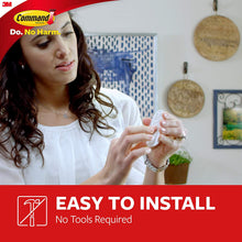 Load image into Gallery viewer, Command Large Utility Hook, White, 3-Hooks, 6-Strips (17003-3ES)