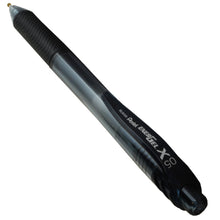 Load image into Gallery viewer, Pentel EnerGel-X Retractable Liquid Gel Pen, 0.5 mm Fine Line, Black, Pack of 12 (BLN105-A)