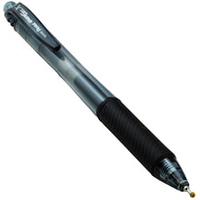 Load image into Gallery viewer, Pentel EnerGel-X Retractable Liquid Gel Pen, 0.5 mm Fine Line, Black, Pack of 12 (BLN105-A)