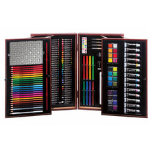 Load image into Gallery viewer, Art 101 Deluxe Art Set in Wooden Case, 201 Pieces