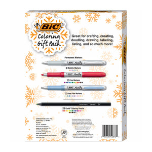 BIC 50 Count Coloring Gift Pack