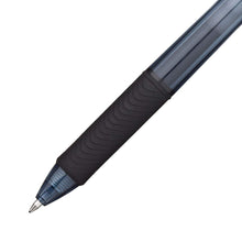 Load image into Gallery viewer, Pentel 0.7mm EnerGel-X Retractable Medium Line Liquid Gel Black Ink Rollerball Pen 12-Pack