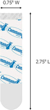 Load image into Gallery viewer, Command Clear Replacement Strips, Re-Hang Indoor Clear Hooks, 9 strips (17021CLR-ES)