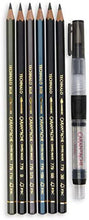 Load image into Gallery viewer, Caran d&#39;Ache Water-Soluble Technalo Graphite 7 Piece Pencil Set