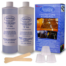 Load image into Gallery viewer, Alumilite Amazing Clear Cast Epoxy Resin Kit, Clear, High Gloss