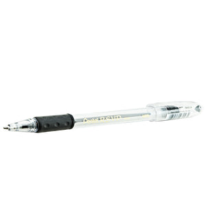 Pentel RSVP 1.0mm Medium Line Black Ink Pens - Box of 12 Pens (BK91-A)
