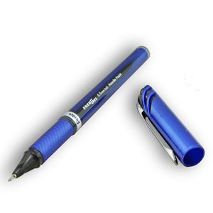 Pentel EnerGel NV 0.5mm Needle Fine Line Black Gel Ink Ballpoint Pens - Box of 12 Pens (BLN25-A)