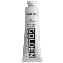 Load image into Gallery viewer, Golden Artist Colors (GAC) Heavy Body Acrylic Paint, 2-Ounce Tube, Titanium White (1380-2)