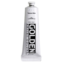 Load image into Gallery viewer, Golden Artist Colors (GAC) Heavy Body Acrylic Paint, 5-Ounce Tube, Titanium White (1380-3)
