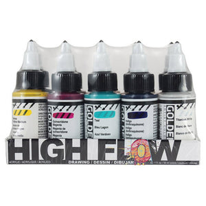 Golden Artist Colors (GAC) High Flow Drawing Set of 10 (964-0)