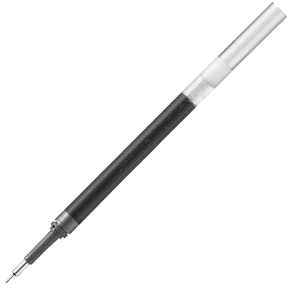 Pentel LRN5-A EnerGel Black Ink Liquid Gel Pen Refill Needle Tip 0.5mm Fine Line