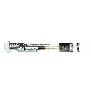 Pentel LRN5-A EnerGel Black Ink Liquid Gel Pen Refill Needle Tip 0.5mm Fine Line