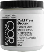 Load image into Gallery viewer, Golden QoR Watercolor Cold Press Ground White 8 Oz (237 mL)
