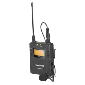 Saramonic UwMic9 TX9 UHF Bodypack Transmitter & SR-M1 Omnidirectional Microphone