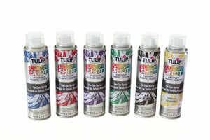 Tulip Tie-Dye Fabric Spray Paint, Multicolor, 2.5 oz Each