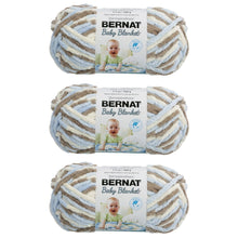Load image into Gallery viewer, Bernat Baby Blanket Yarn 80G/2.8OZ Gauge 6 Super Bulky 3 Pack