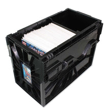 Load image into Gallery viewer, BCW Short Comic Bin, Heavy Duty, Acid Free, 16-1/2&quot; x 12-1/4&quot;, Black