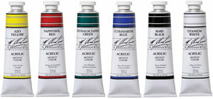 M. Graham & Co. 5 Color Acrylic Set Art - Paints, Plus 6th Color