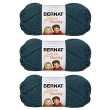 Load image into Gallery viewer, Bernat Softee Chunky Yarn, 100G/3.5OZ Super Bulky Yarn 3 Pack