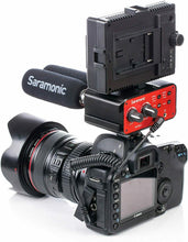 Load image into Gallery viewer, Saramonic SR-PAX1 2-Channel On-Camera XLR, 1/4&quot; &amp; 1/8&quot; Audio Mixer, +48V Preamps