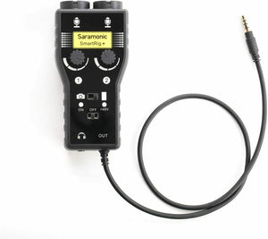 Saramonic SmartRig+ 2-Ch Audio Interface with XLR for iPhone and Android