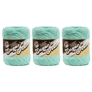 Lily Sugar'N Cream The Original Yarn, Gauge 4 Medium, 3 Skeins