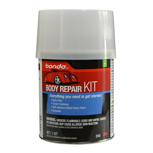 Roll over image to zoom in Bondo Body Repair Kit, Original Formula for Fast, Easy Repair & Restoration of Your Vehicle, 1 Kit