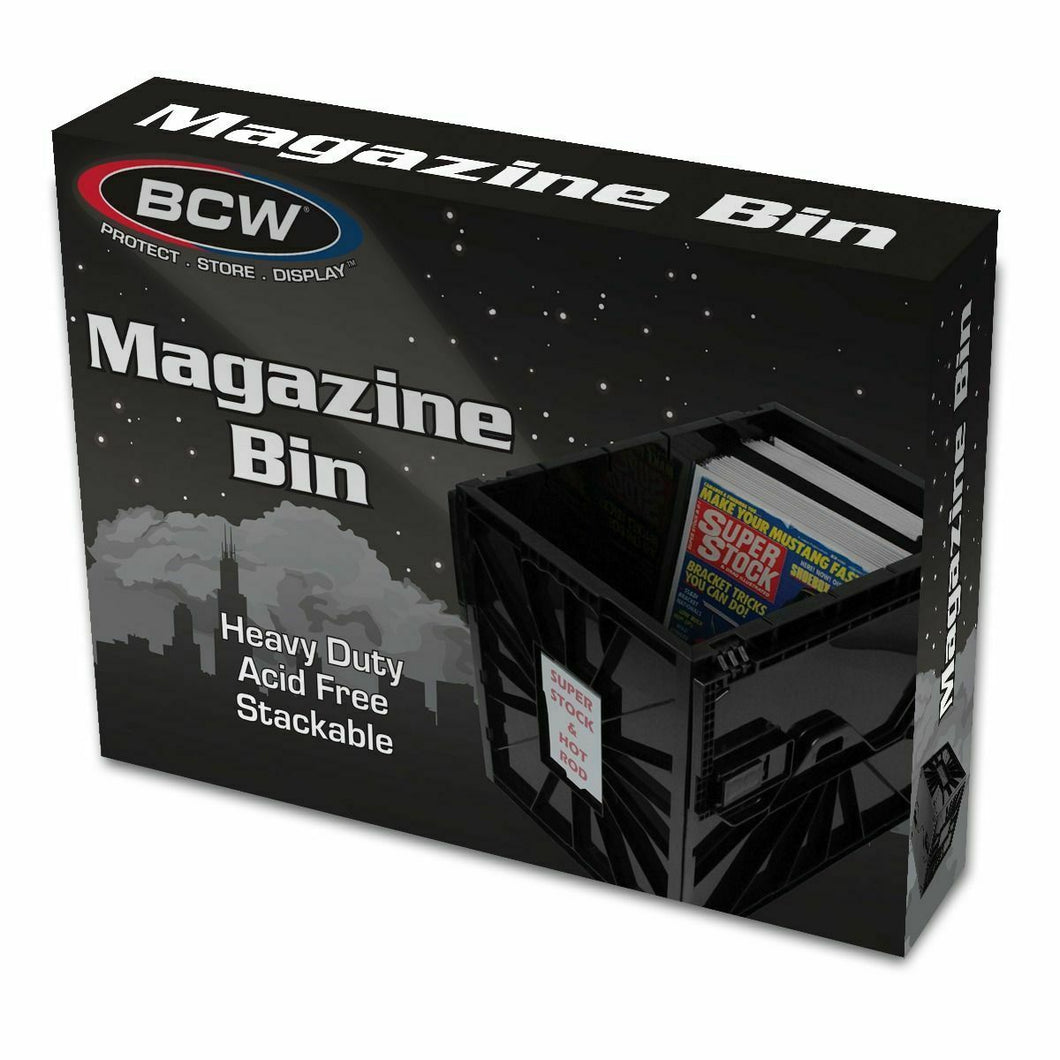 BCW Magazine & Document Bin, Heavy Duty, Acid-Free, Stackable