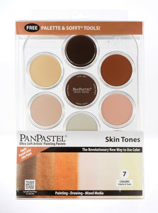PanPastel Ultra Soft Artists' Pastel, Skin Tones Kit (7 Colors)