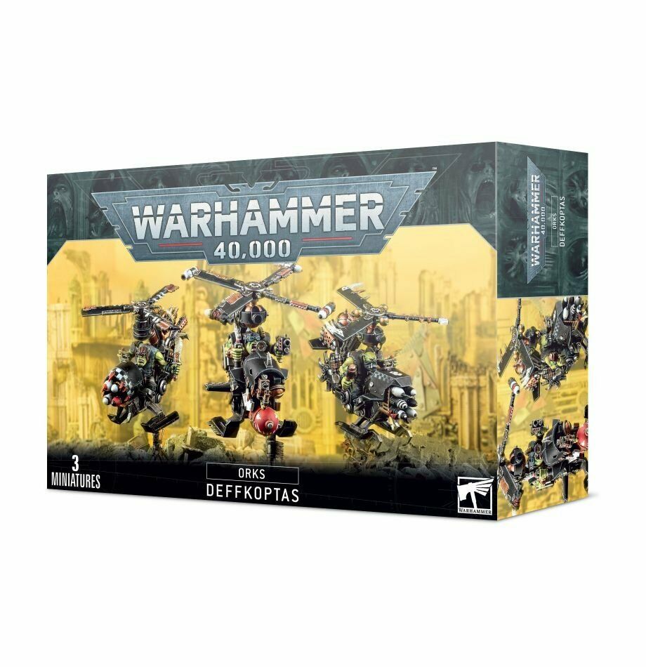 Games Workshop Warhammer 40,000 Orks Deffkoptas, 3 Miniatures